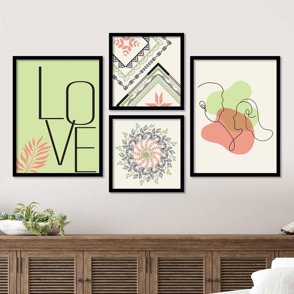Modern Art Wall Posters/Paintings Frames