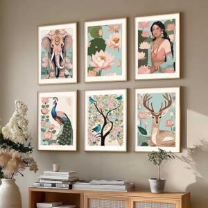 Traditional Indian Style Wall Art Prints